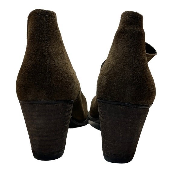 Steve Madden Tank Ankle Boots Adelphie Green 9 - Picture 9 of 14